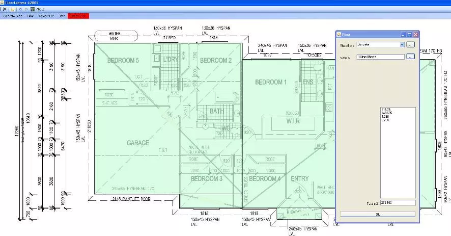 Quick Roof Area Takeoff
